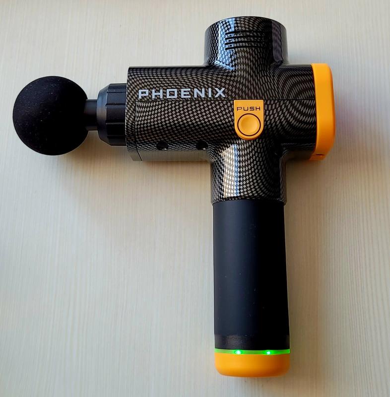 Phoenix A2 Deep Tissue Massage Gun - Bærbar håndholdt muskelafslapningsvibrator