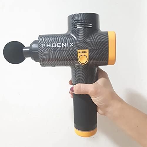 Phoenix A2 Deep Tissue Massage Gun - Bærbar håndholdt muskelafslapningsvibrator