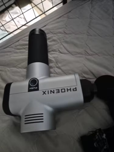 Phoenix A2 Deep Tissue Massage Gun - Bærbar håndholdt muskelafslapningsvibrator