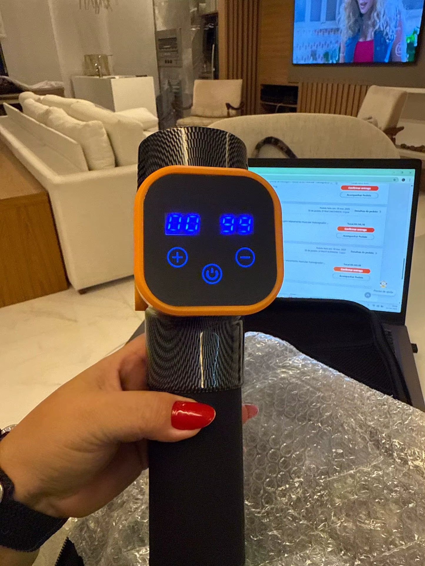 Phoenix A2 Deep Tissue Massage Gun - Bærbar håndholdt muskelafslapningsvibrator