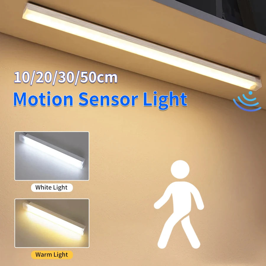 <tc>Lunvail</tc> ™ Smart Motion Sensor Light - dobíjecí bezdrátové LED noční světlo s automatickým senzorem (10–50 cm)