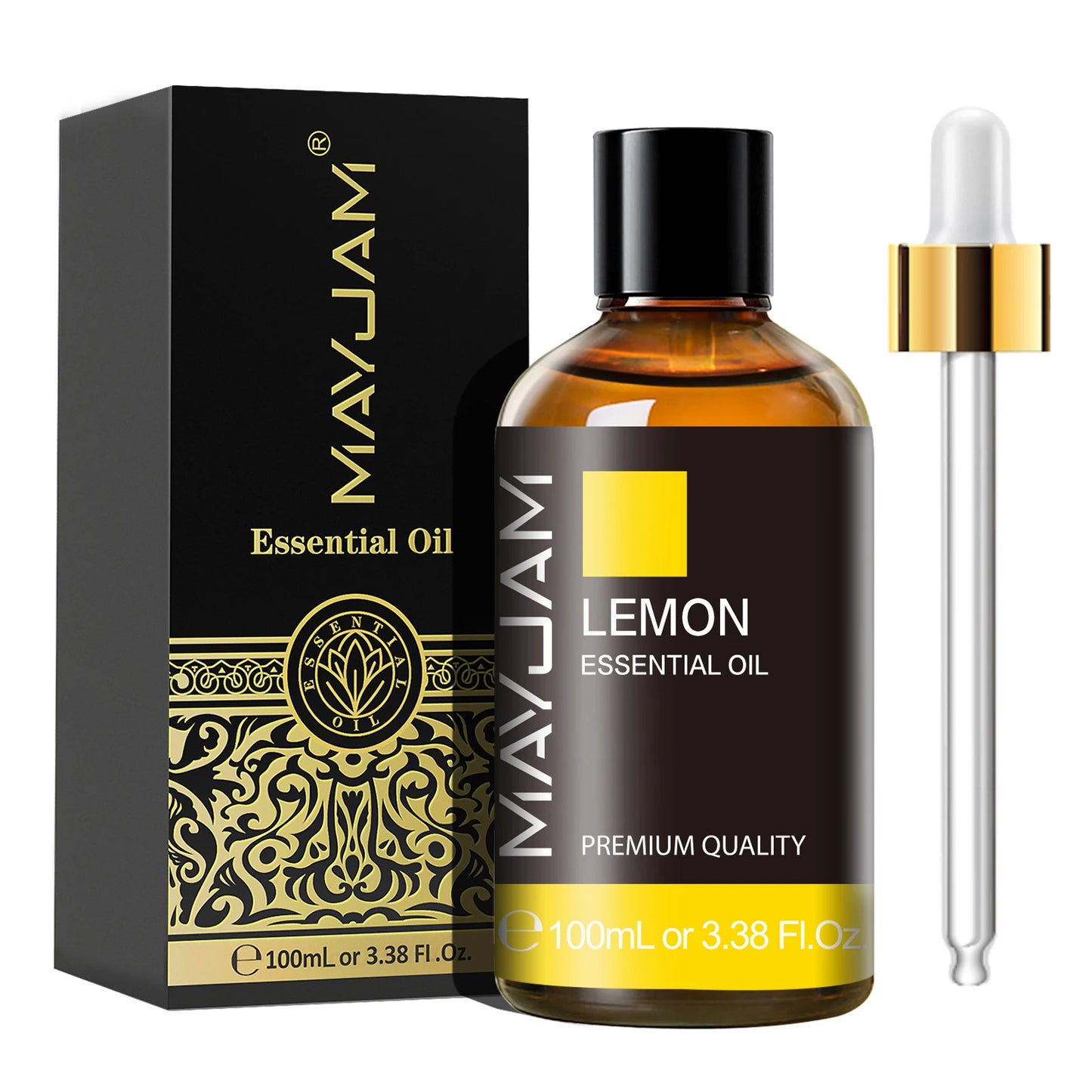 🌿 Mayjam ™ 100 ml ren æterisk olie - premium aromaterapi til diffusorer, luftfugtere og mere