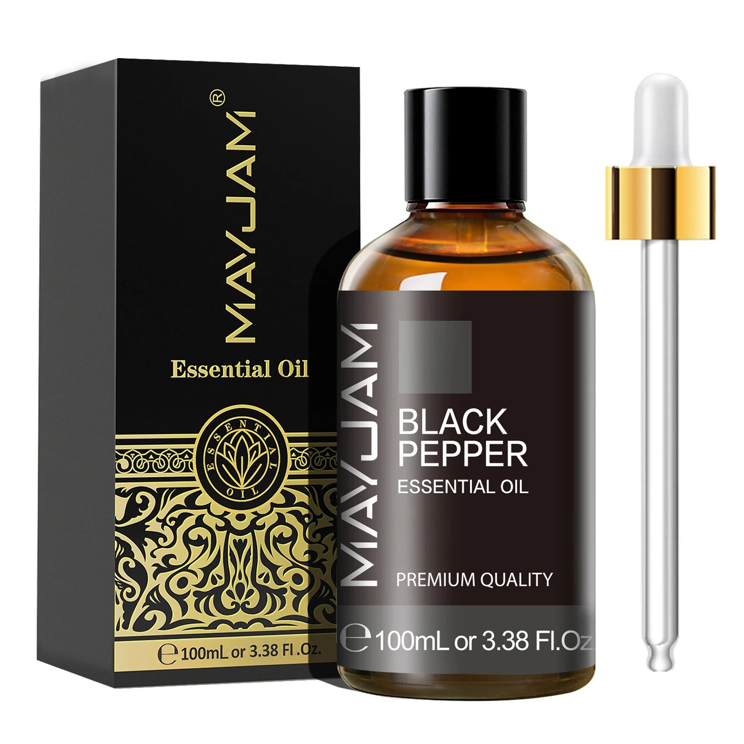 🌿 Mayjam ™ 100 ml ren æterisk olie - premium aromaterapi til diffusorer, luftfugtere og mere
