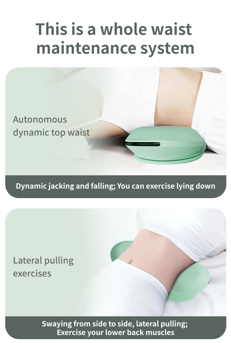 Lunvail™ FlexiBack 3-in-1 Lumbar Massager – Smart Back Pillow with Warming, Air Support & Gentle Vibration