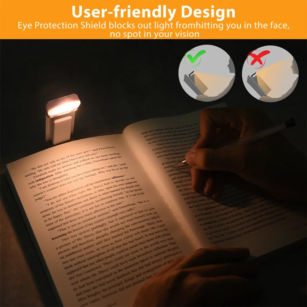 Osite Sky Clip-on Bookmark Book Light