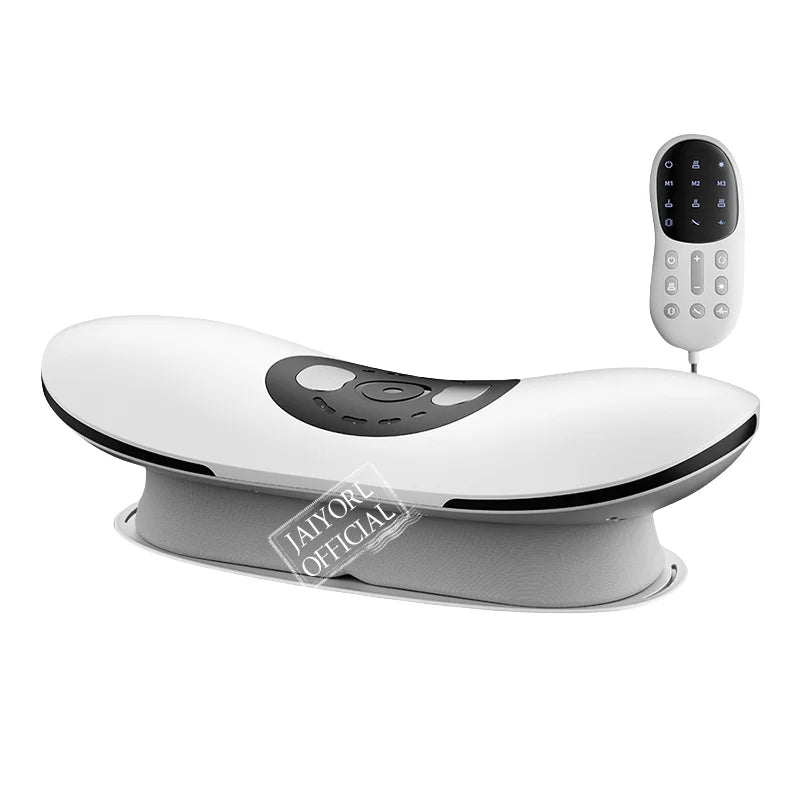 Lunvail™ FlexiBack 3-in-1 Lumbar Massager – Smart Back Pillow with Warming, Air Support & Gentle Vibration