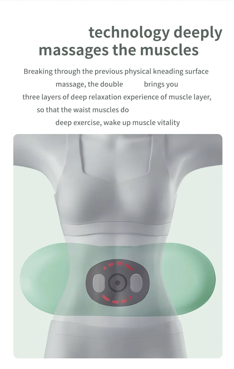 Lunvail™ FlexiBack 3-in-1 Lumbar Massager – Smart Back Pillow with Warming, Air Support & Gentle Vibration
