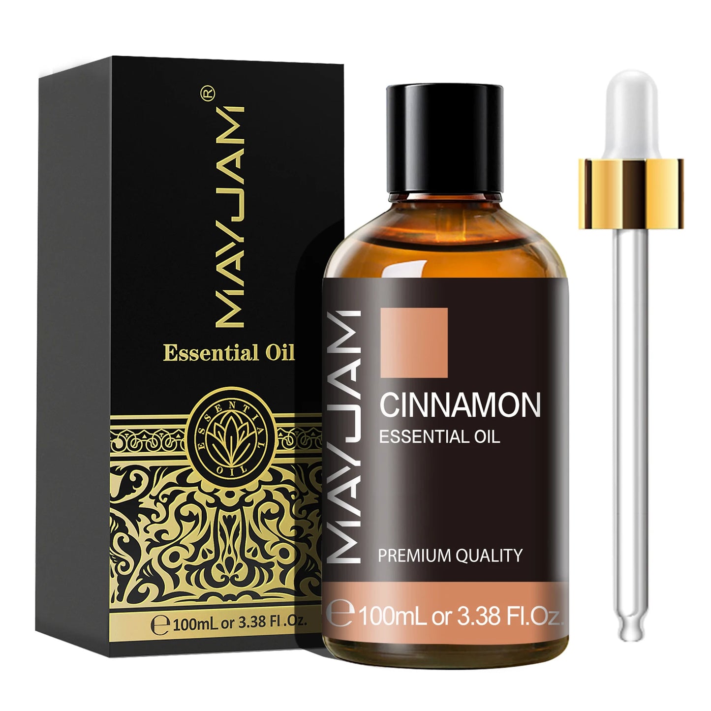 🌿 Mayjam ™ 100 ml ren æterisk olie - premium aromaterapi til diffusorer, luftfugtere og mere