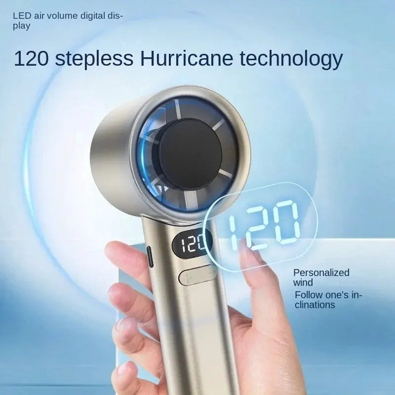 đ Mini-brade sans lame ventilateur sans lame - USB rechargeable, ultra-quiet, compact