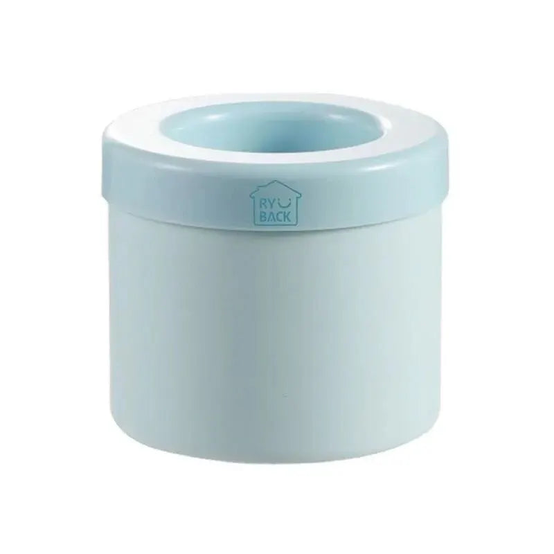 Silicone Ice Cube Mold Round Ice Bucket | Space-Saving Portable Ice Maker for Cocktails & Summer Drinks