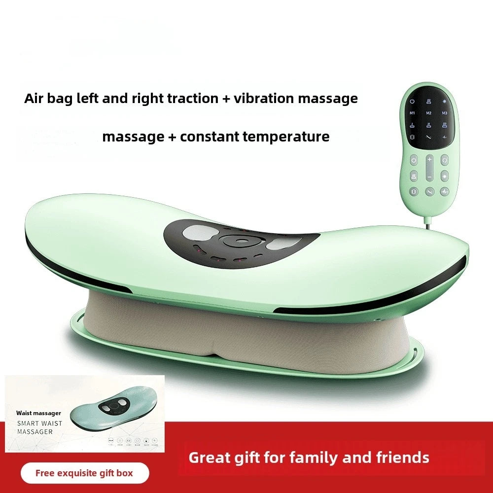 Lunvail™ FlexiBack 3-in-1 Lumbar Massager – Smart Back Pillow with Warming, Air Support & Gentle Vibration