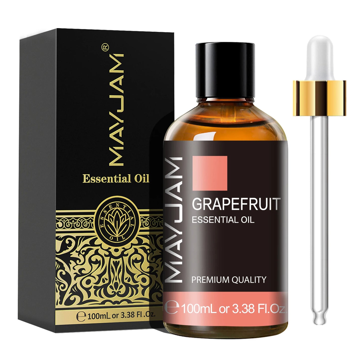 🌿 Mayjam ™ 100 ml ren æterisk olie - premium aromaterapi til diffusorer, luftfugtere og mere
