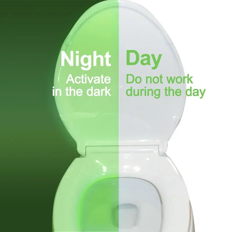ZK30 Smart Motion Sensor Toalet Night Light - 8/16 Color LED podsvícení
