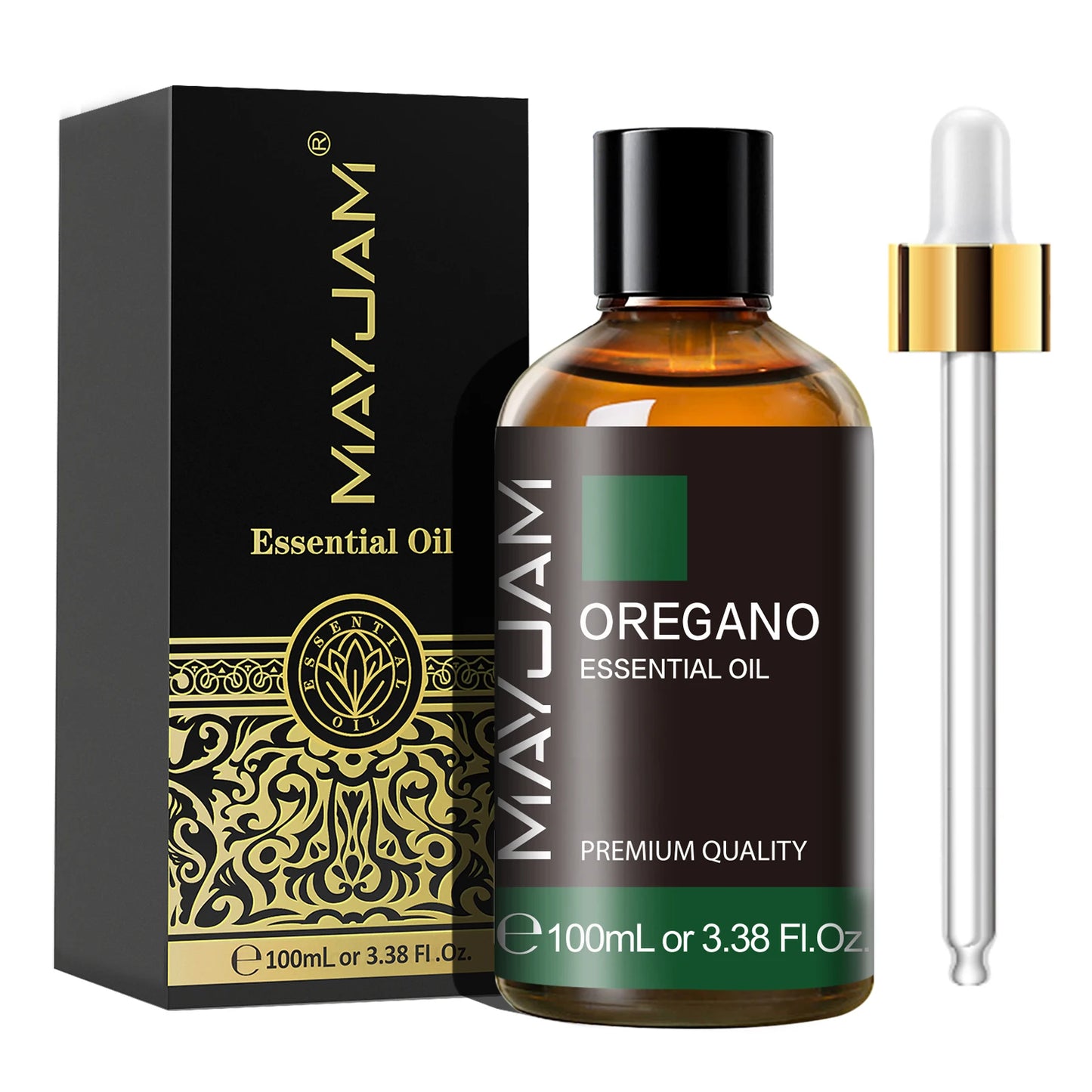 🌿 Mayjam ™ 100 ml ren æterisk olie - premium aromaterapi til diffusorer, luftfugtere og mere