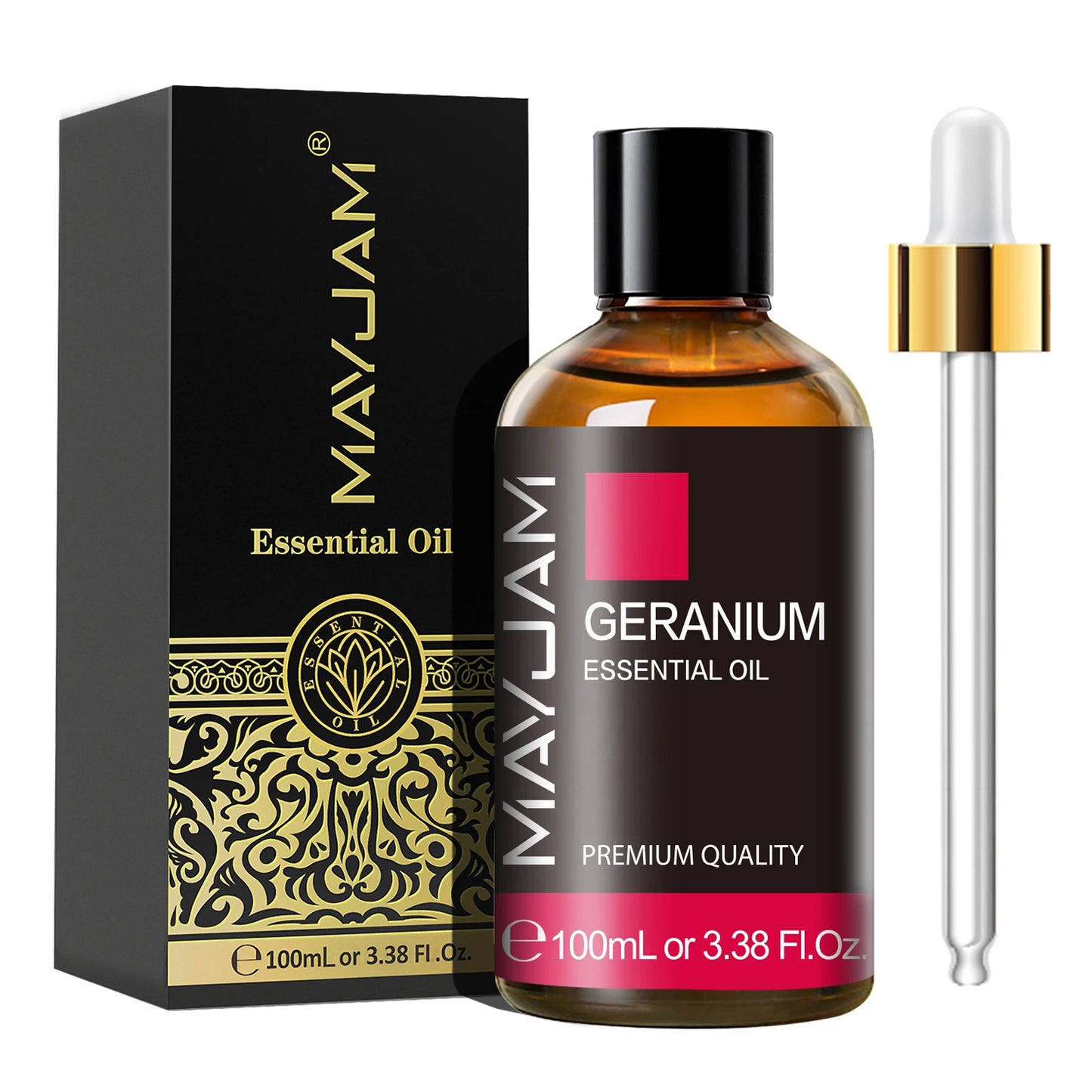 🌿 Mayjam ™ 100 ml ren æterisk olie - premium aromaterapi til diffusorer, luftfugtere og mere