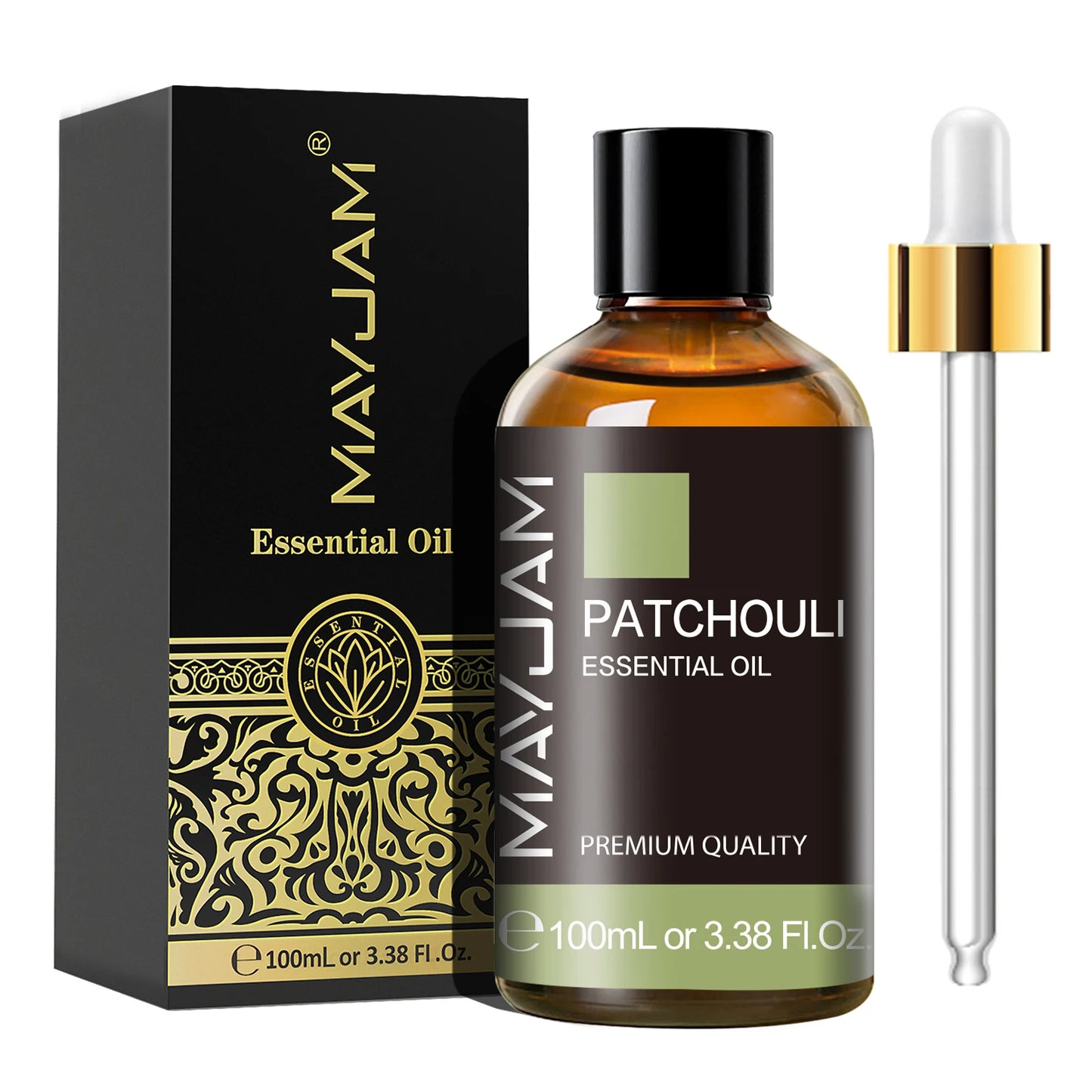 🌿 Mayjam ™ 100 ml ren æterisk olie - premium aromaterapi til diffusorer, luftfugtere og mere