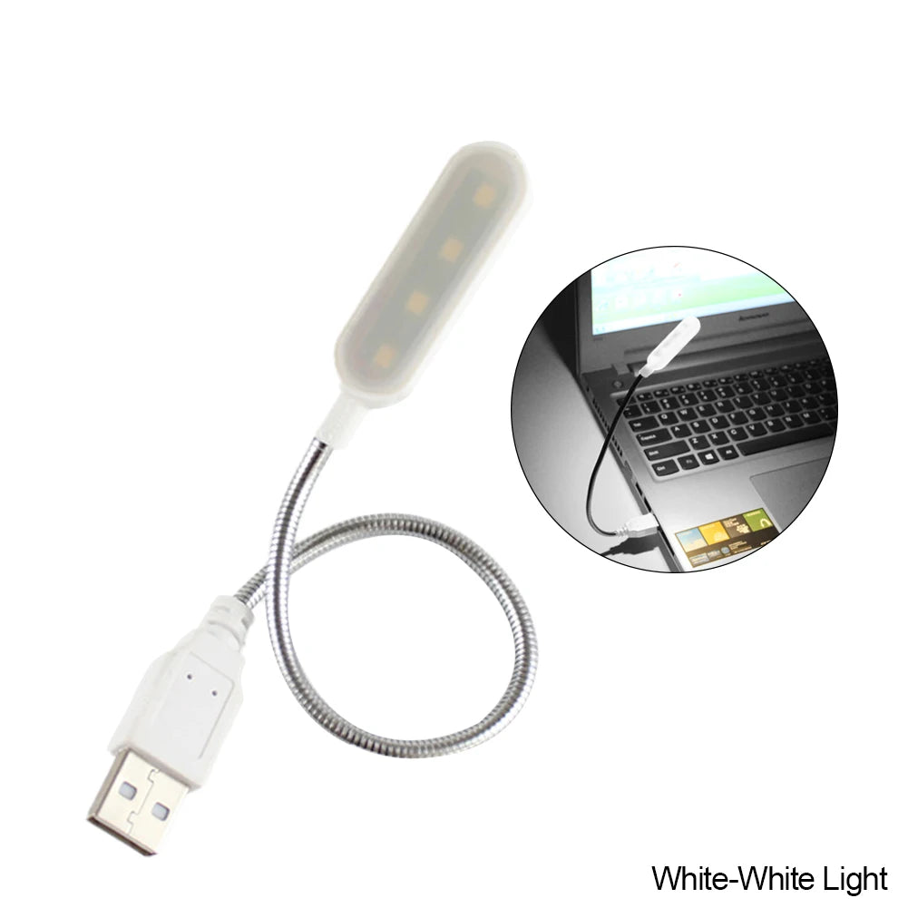 USB LED Night Light Mini Book Light