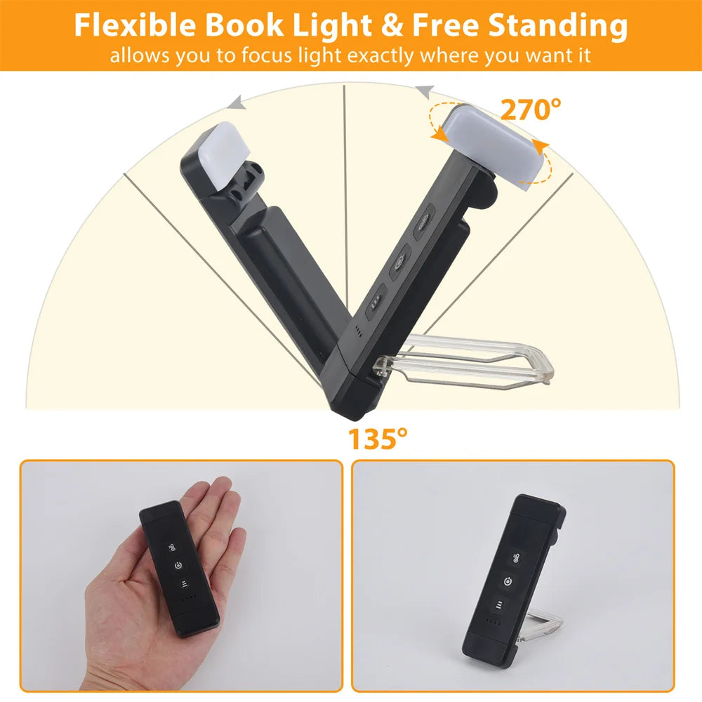 Osite Sky Clip-on Bookmark Book Light