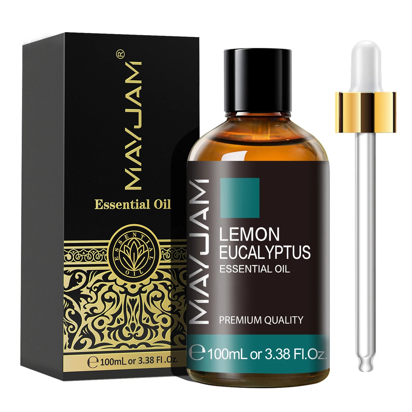 🌿 Mayjam ™ 100 ml ren æterisk olie - premium aromaterapi til diffusorer, luftfugtere og mere