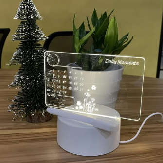 📝 Kreativní LED noční světlo na nástěnku – pište, svíťte a užívejte si!