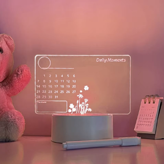 📝 Kreativní LED noční světlo na nástěnku – pište, svíťte a užívejte si!