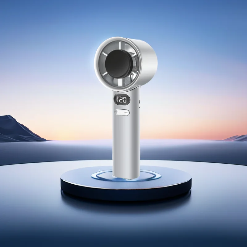 đ Mini-brade sans lame ventilateur sans lame - USB rechargeable, ultra-quiet, compact