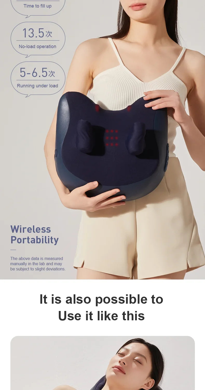 🔹 Lunvail™ Trapezius Electric Massage Pillow