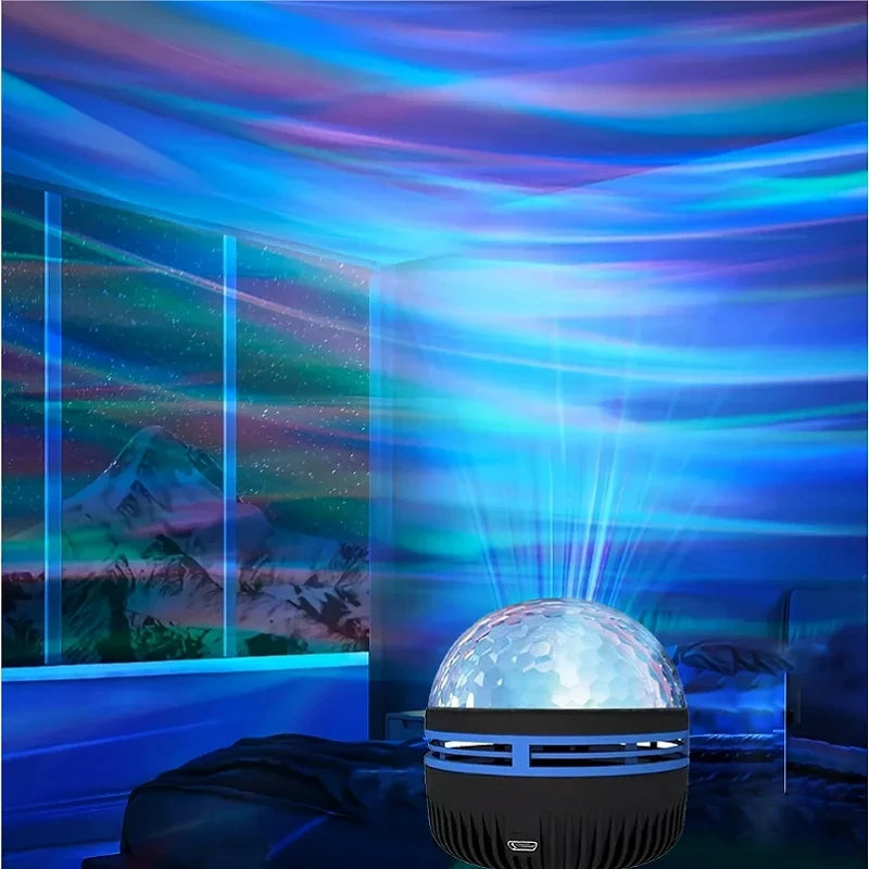 🌌 Multiefektový LED projektor – Rozsviťte svůj vesmír