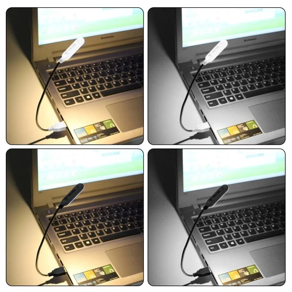 USB LED Night Light Mini Book Light