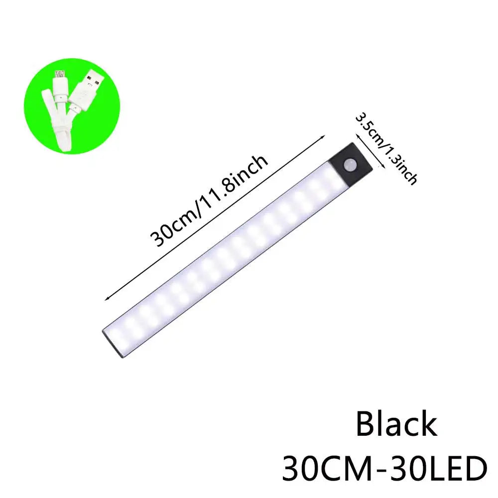 LED LED LED pohybu LED LED LED LED LED LED LED 3 v 1-USB dobíjecí skříňka, skříň a nástěnná lampa (10–50 cm)