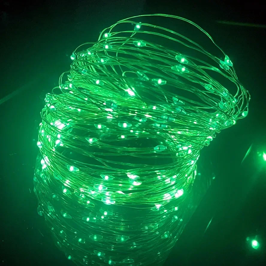 <tc>Lunvail</tc> ™ USB LED Fairy String Lights - 8 režimů | Indoor & Outdoor Decor | Více barev a délek