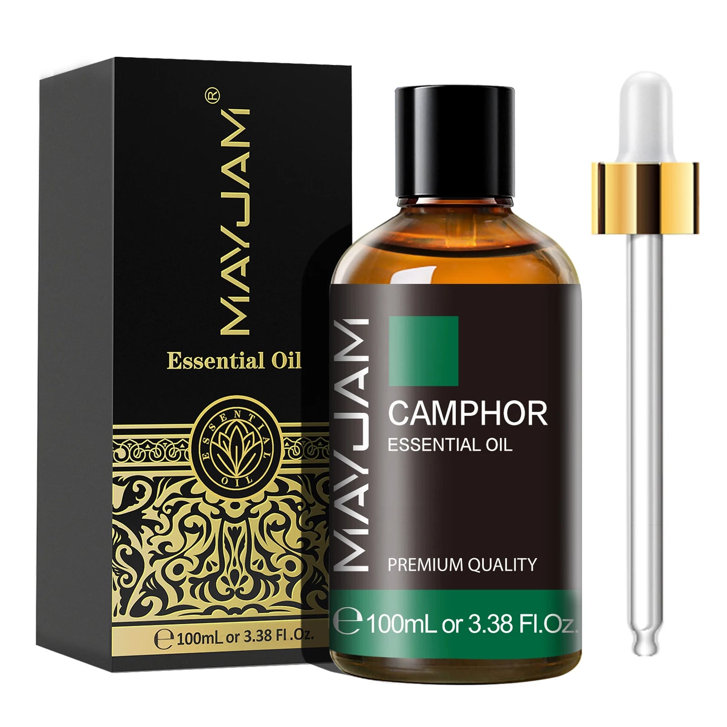 🌿 Mayjam ™ 100 ml ren æterisk olie - premium aromaterapi til diffusorer, luftfugtere og mere