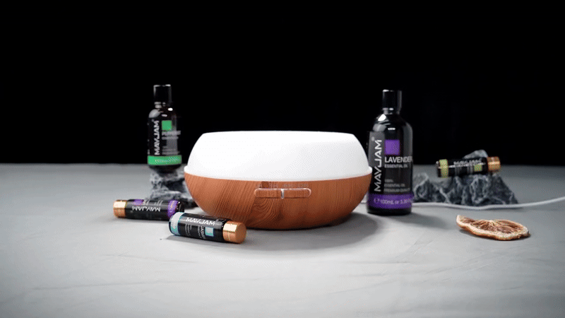 🌿 Mayjam ™ 100 ml ren æterisk olie - premium aromaterapi til diffusorer, luftfugtere og mere