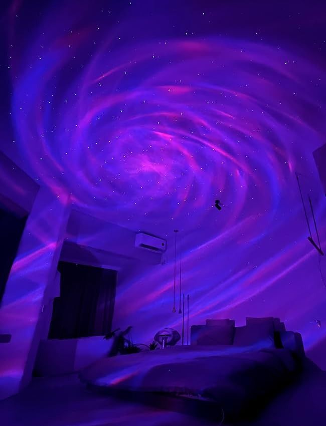 🌌 Lunvail ™ Astronaut Galaxy Star Projector-Space-tema nattljus för barn och vuxna