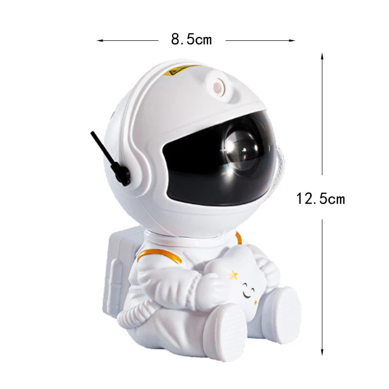 🌌 Lunvail ™ Astronaut Galaxy Star Projector-Space-tema nattljus för barn och vuxna