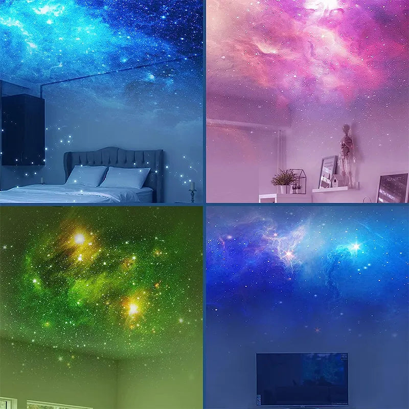 🌌 Lunvail ™ Astronaut Galaxy Star Projector-Space-tema nattljus för barn och vuxna