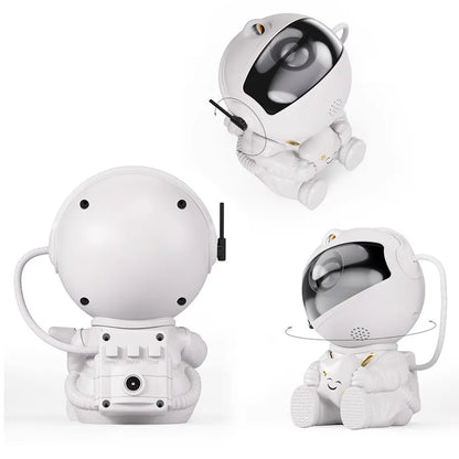 🌌 Lunvail ™ Astronaut Galaxy Star Projector-Space-tema nattljus för barn och vuxna