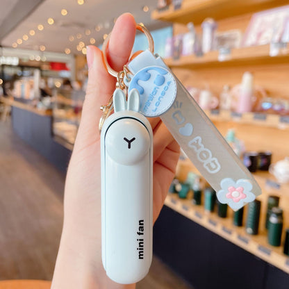 Lunvail ™ sød mini bærbar ventilator-sammenfoldelig, USB-genopladelig, 3 hastigheder