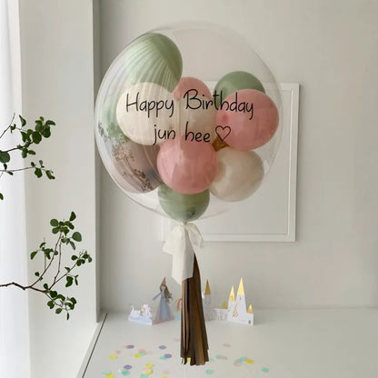 🎈 <tc>Lunvail</tc>™ 透明BOBOバルーン – 透明バブルバルーン10個（8～24インチ）