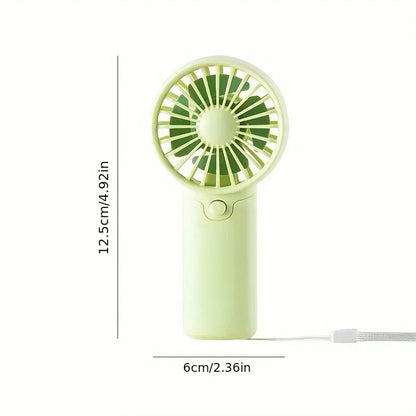 Fan gleoite Mini Fan Iniompartha Bán -Handeld Fan Lightweight Póca Fan Fan Fan Fan Leictreach Torann Beag Le haghaidh Bronntanas Mac Léinn Fan Allamuigh 2025 2025
