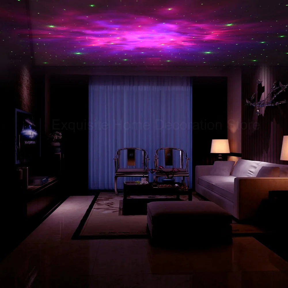 🌌 Lunvail ™ Astronaut Galaxy Star Projector-Space-tema nattljus för barn och vuxna