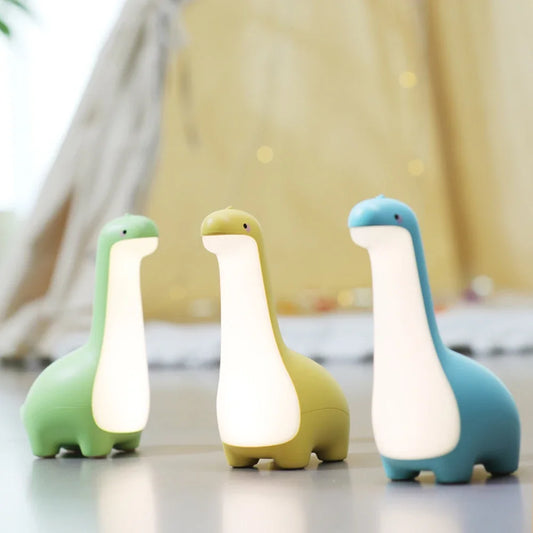 Dinoglow ™ Night Light-Roztomilá oční dinosaurská lampa pro dětské pokoje a postel