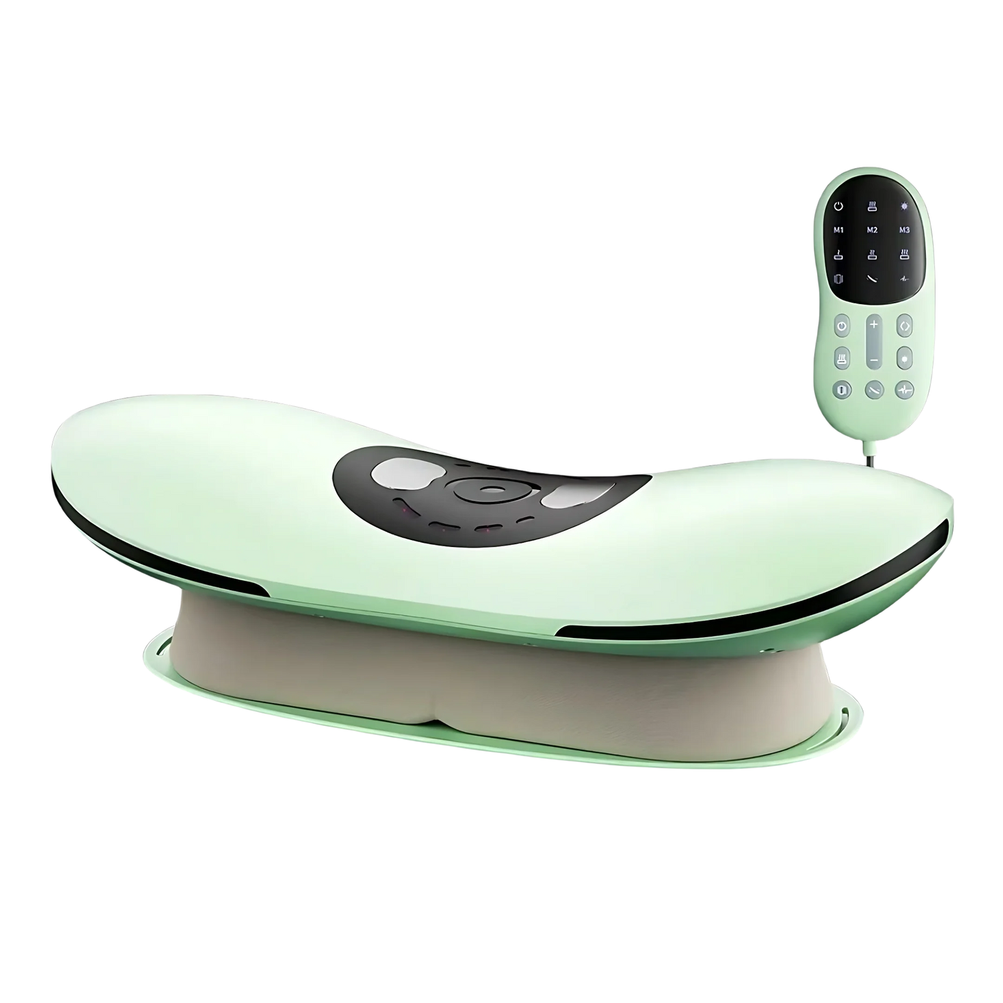 <tc>Lunvail</tc>™ FlexiBack 3-in-1 Lumbaal Massager – Slim Rugkussen met Verwarming, Luchtondersteuning en Zachte Trillingen