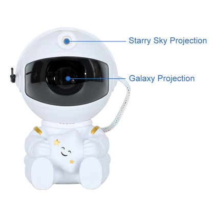 🌌 Lunvail ™ Astronaut Galaxy Star Projector-Space-tema nattljus för barn och vuxna