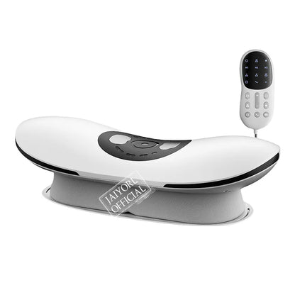 <tc>Lunvail</tc>™ FlexiBack 3-in-1 Lumbaal Massager – Slim Rugkussen met Verwarming, Luchtondersteuning en Zachte Trillingen