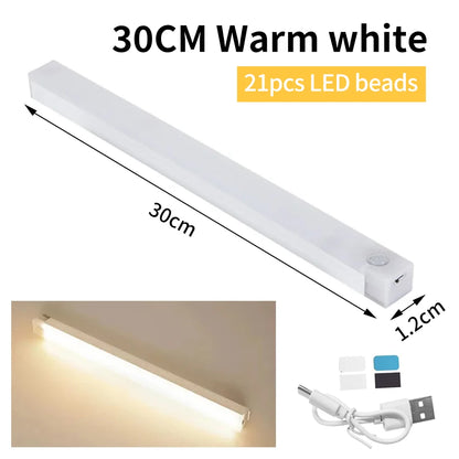 Lunvail™ Smart Motion Sensor Light – Rechargeable Wireless LED Night Light with Auto Sensor (10–50cm)