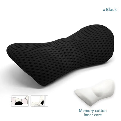 <tc>Lunvail</tc>™ ErgoRest Memory Foam -selkätyyny – Hengittävä ristiselän tuki sänkyyn, autoon, toimistoon ja rentoutumiseen