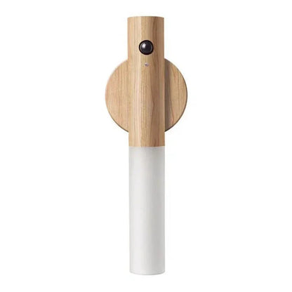<tc><tc>Lunvail</tc></tc>™ Luce notturna a LED con sensore di movimento – Lampada da parete bianca calda, ricaricabile e magnetica per camera da letto, scale e corridoi