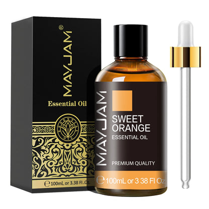 🌿 MayJam ™ 100 ml Pure Essential Oil - Premium Aromaterapy för diffusorer, luftfuktare och mer