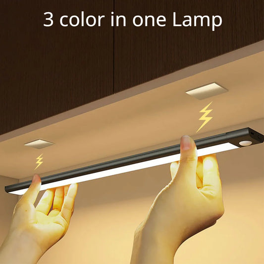 LED LED LED pohybu LED LED LED LED LED LED LED 3 v 1-USB dobíjecí skříňka, skříň a nástěnná lampa (10–50 cm)